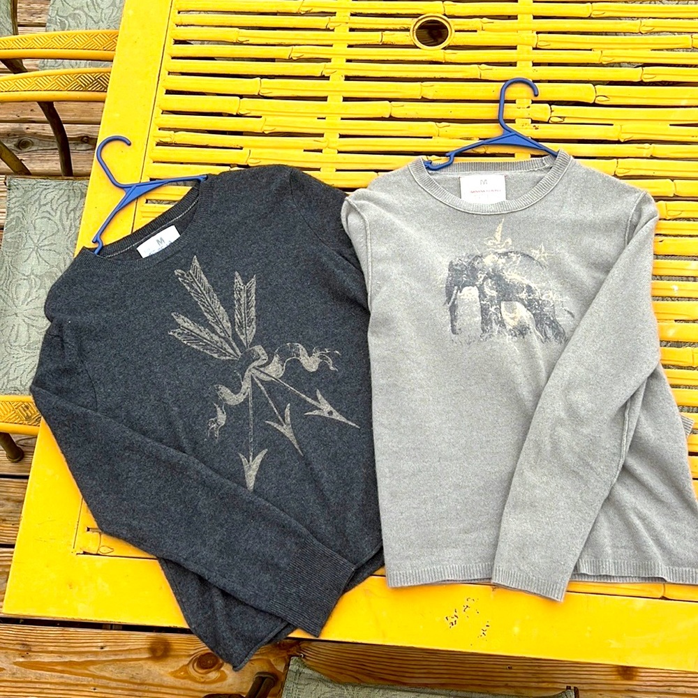 2 Cashmere sweaters! Banana republic brand.